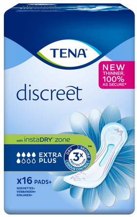 TENA Discreet Extra Plus урологические прокладки, 16 шт.