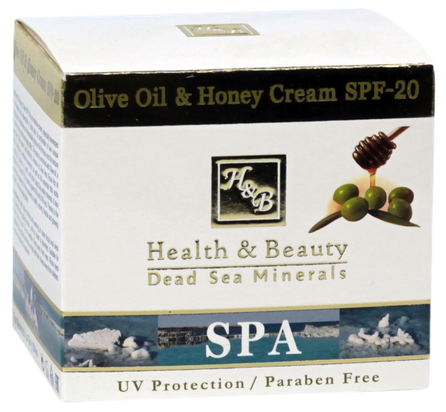 HEALTH&BEAUTY Dead Sea Minerals Olive Oil & Honey face cream, 50 ml