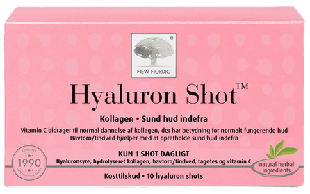 NEW NORDIC Hyaluron Shot 15 ml kolagēns, 10 gab.