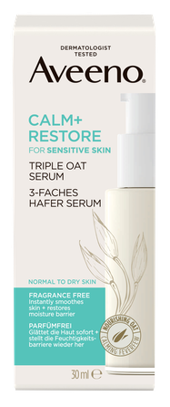 AVEENO Triple Oat Calm+Restore serums, 30 ml