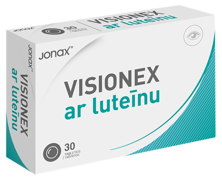 JONAX Visionex ar luteīnu tabletes, 30 gab.