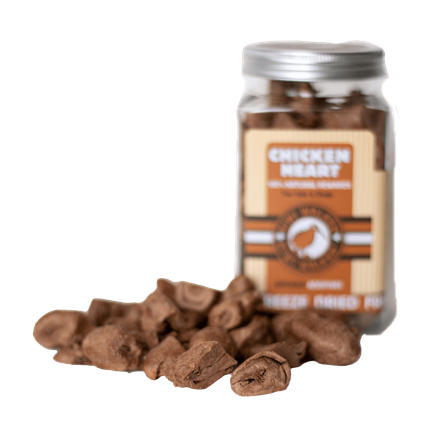 KIWI WALKER Chicken Hearts, Freeze-dried treat, 60 g