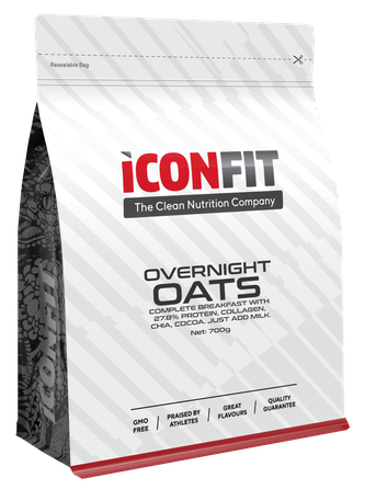 ICONFIT Overnight Oats - Apple-Cinnamon biezputra, 1000 g