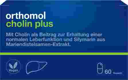 ORTHOMOL Cholin Plus kapsulas, 60 gab.