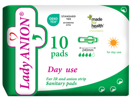 LADY ANION Day Use pads, 10 pcs.