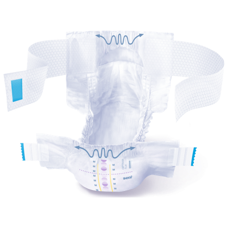 SENI Optima Plus M (70-105 cm) diapers, 10 pcs.