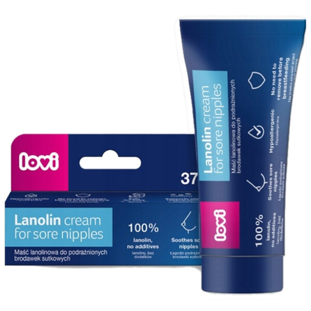 LOVI Lanolin  nipple cream, 37 g