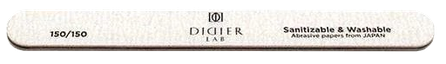 DIDIER LAB Straight Speedy White 150/150 nail file, 1 pcs.