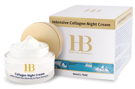 HEALTH&BEAUTY Dead Sea Minerals Intensive Collagen Night sejas krēms, 50 ml