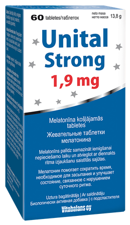 VITABALANS Unital Strong 1.9 mg lozenges, 60 pcs.