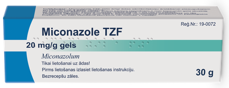 Miconazole TZF 20mg/g gel, 30 g