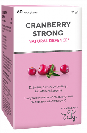 VITABALANS Cranberry Strong kapsulas, 60 gab.