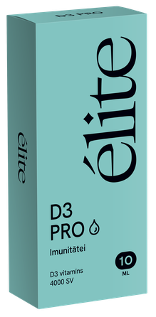 ELITE D3 Pro 4000 SV pilieni, 10 ml