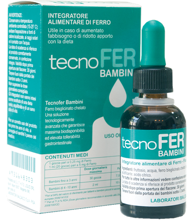 TECNOFER   5 mg/30 ml bērniem pilieni, 30 ml