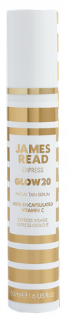 JAMES READ Ekspress Glow 20 pašiedeguma sejas serums, 50 ml