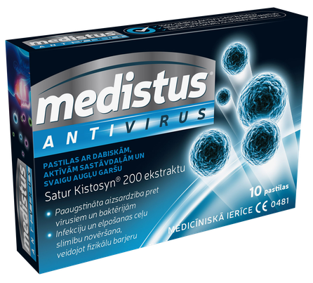 MEDISTUS Antivirus lozenges, 10 pcs.