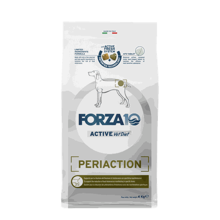 FORZA10 Active Vetdiet Periaction, Suņiem sausā barība, 4 kg