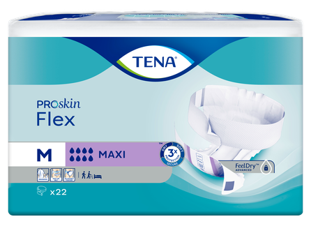 TENA Flex Maxi M подгузники, 22 шт.