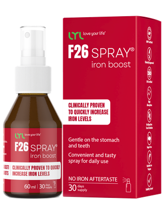 LYL F26 SPRAY iron boost spray, 60 ml