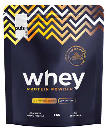 PULS NUTRITION Whey Jaffa Orange Cake Low Lactose порошок, 1000 г