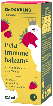 DR. PAKALNS Beta-Immune balm, 120 ml