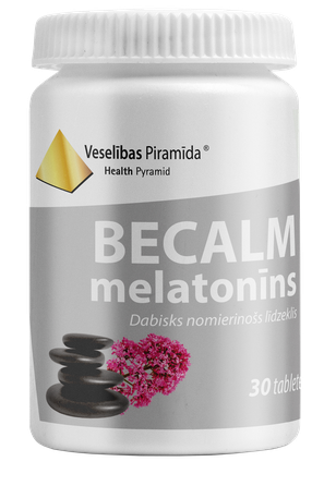 BECALM melatonīns tabletes, 30 gab.