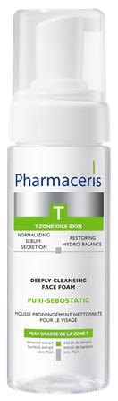 PHARMACERIS T Puri-Sebostatic cleansing foam, 150 ml