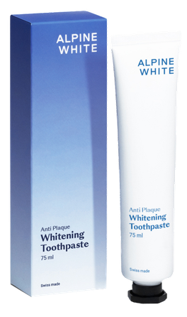 ALPINE WHITE Whitening Anti Plaque zobu pasta, 75 ml