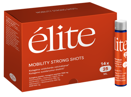 ELITE Mobility Strong Shots 25ml бутылочки, 14 шт.