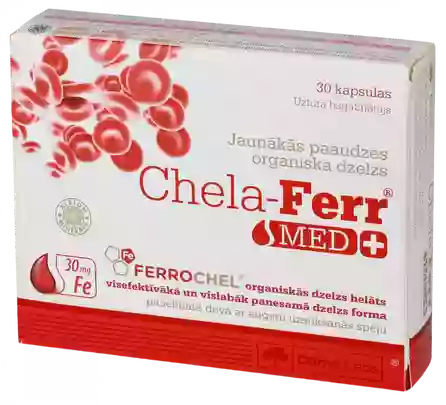 OLIMP LABS Chela-Ferr Med+ capsules, 30 pcs.