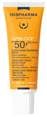 ISISPHARMA SPF 50 Dry Touch (Medium) saules aizsarglīdzeklis, 40 ml