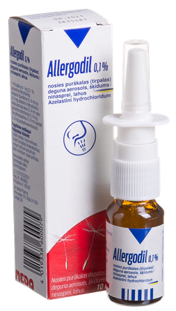 ALLERGODIL 0,1 % nasal spray, 10 ml