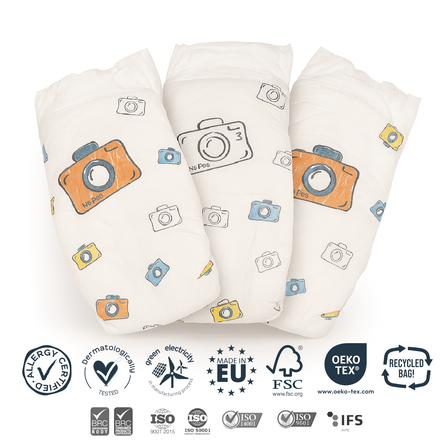 GEGE Genius Baby DPRS (4-9 kg) Midi 3 autiņbiksītes, 52 gab.