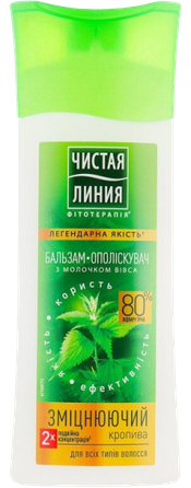 ЧИСТАЯ ЛИНИЯ Из крапивы укрепляющий бальзам, 230 мл