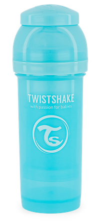 TWISTSHAKE Anti-Colic 2+ м. (голубая) бутылочка, 260 мл