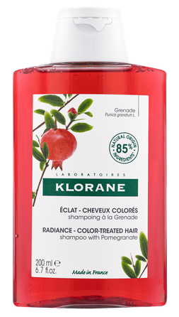 KLORANE Pomegranate shampoo, 200 ml