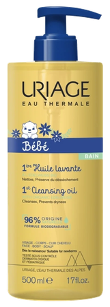 URIAGE Bebe 1st Cleansing очищающее масло, 500 мл