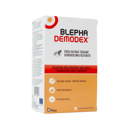 THEA Blephademodex tissues, 30 pcs.