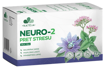 NATĒJA Neuro-2 против стресса 1,5 г чай в пакетиках, 20 шт.