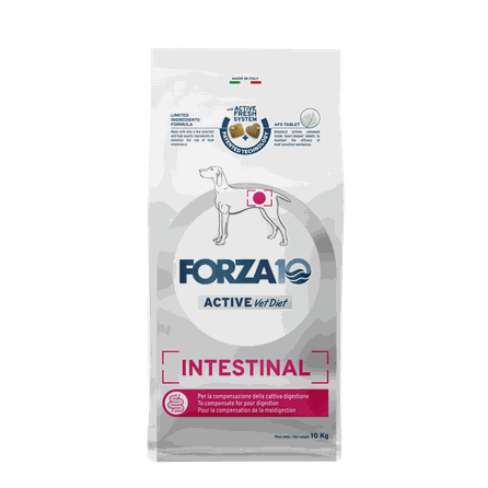 FORZA10 Active Vetdiet Intestinal, Suņiem sausā barība, 10 kg