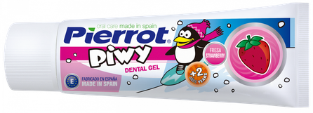 PIERROT Piwy Strawberry 2+ zobu gels, 30 ml