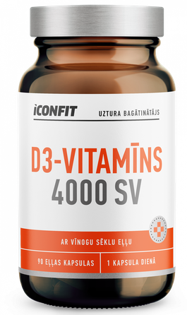 ICONFIT D3 Vitamin, 4000 IU капсулы, 90 шт.