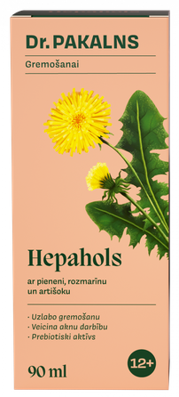 DR. PAKALNS HEPAHOLS šķidrums, 90 ml