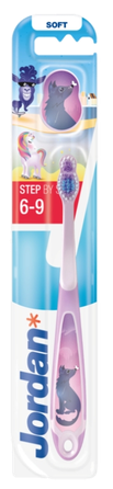 JORDAN Step (6-9) Soft toothbrush, 1 pcs.