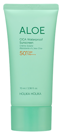 HOLIKA HOLIKA Aloe Cica Waterproof Sunscreen SPF50+ солнцезащитный крем, 70 мл