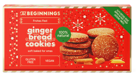 THE BEGINNINGS Almond gingerbread  cookies, 80 g