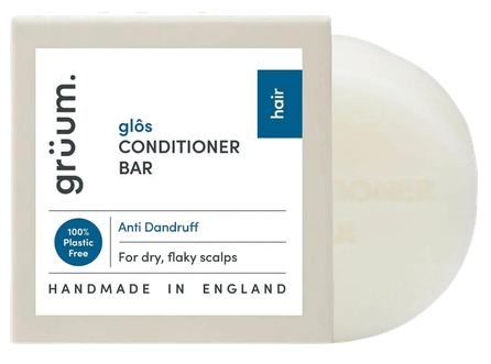 GRUUM Glos Zero Plastic - Anti-Dandruff cietais kondicionieris, 50 g