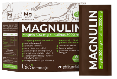 BIOFARMACIJA Magnulin paciņas, 28 gab.