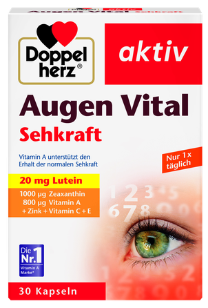 DOPPELHERZ Aktiv Augen Vital capsules, 30 pcs.