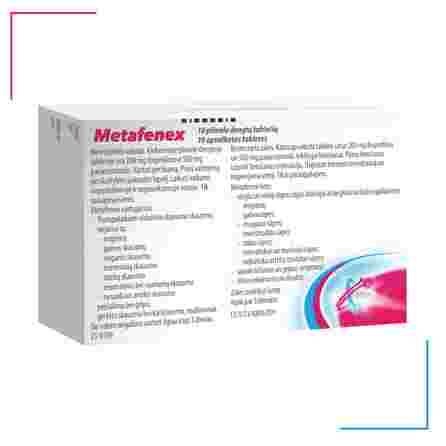 METAFENEX 200 mg/500 mg coated tablets, 10 pcs.